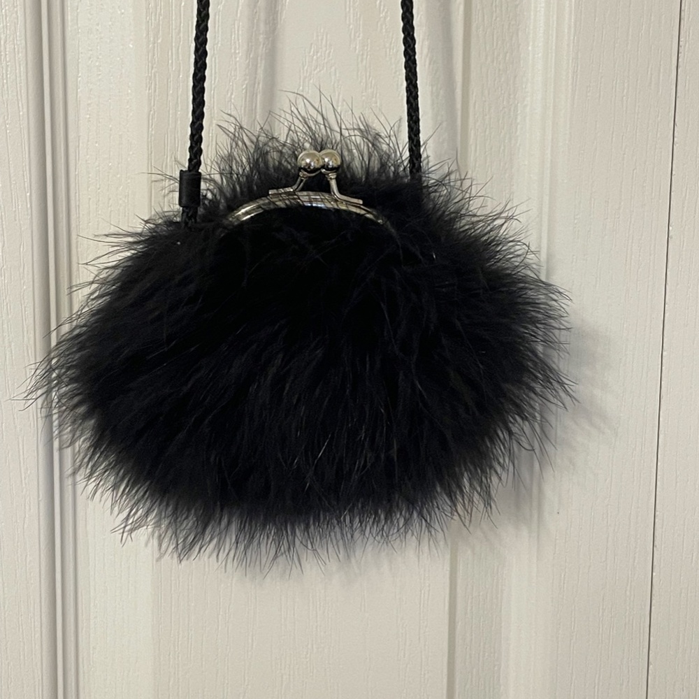 Rabbit Fur Purse
